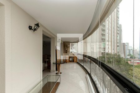 Varanda de apartamento para alugar com 4 quartos, 238m² em Campo Belo, São Paulo