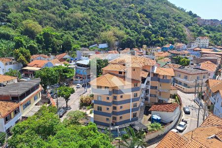 Vista da Sala de apartamento à venda com 2 quartos, 73m² em Ponta D’areia, Niterói