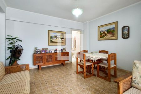 Sala de apartamento para alugar com 3 quartos, 125m² em Guilhermina, Praia Grande