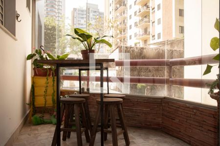 Varanda da Sala de apartamento para alugar com 3 quartos, 101m² em Vila Monte Alegre, São Paulo