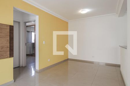 Sala de apartamento para alugar com 2 quartos, 56m² em Vila Assis Brasil, Mauá