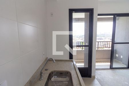 Sala/Cozinha de apartamento à venda com 2 quartos, 40m² em Presidente Altino, Osasco