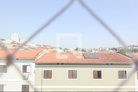 Vista do Quarto Suíte de casa de condomínio para alugar com 3 quartos, 124m² em Vila Jerusalem, São Bernardo do Campo