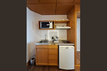 Cozinha de kitnet/studio para alugar com 1 quarto, 35m² em Santana, São Paulo