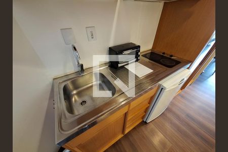 Cozinha de kitnet/studio à venda com 1 quarto, 35m² em Santana, São Paulo