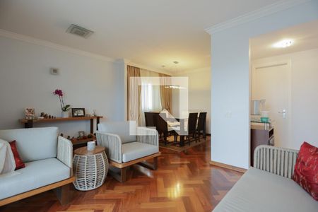 Sala de estar e jantar de apartamento para alugar com 4 quartos, 179m² em Santana, São Paulo