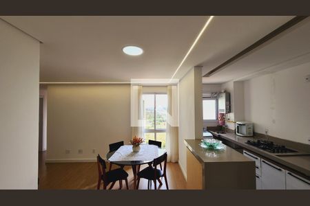 Sala de apartamento para alugar com 3 quartos, 64m² em Jardim Carolina, Jundiaí