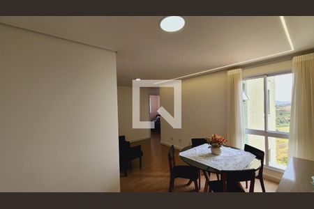 Sala de apartamento para alugar com 3 quartos, 64m² em Jardim Carolina, Jundiaí