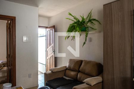 Sala  de casa de condomínio à venda com 1 quarto, 32m² em Guarujá, Porto Alegre