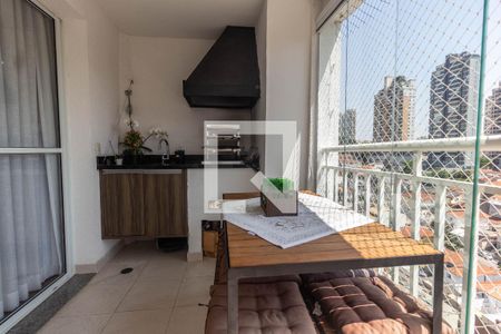 Varanda gourmet de apartamento à venda com 2 quartos, 92m² em Santana, São Paulo