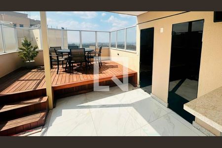 Varanda Sala de apartamento à venda com 4 quartos, 192m² em Nova Vista, Belo Horizonte