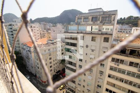 Vista da Sala de apartamento para alugar com 1 quarto, 75m² em Copacabana, Rio de Janeiro