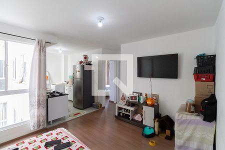 Sala de apartamento à venda com 2 quartos, 48m² em Santa Branca, Belo Horizonte