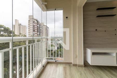 Varanda da Sala de apartamento para alugar com 2 quartos, 52m² em Saúde, São Paulo