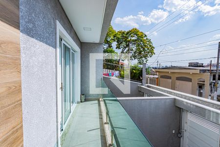 Varanda sala de casa à venda com 3 quartos, 156m² em Parque Maria Domitila, São Paulo