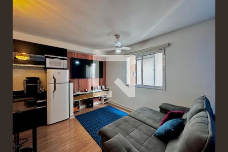 Sala de apartamento para alugar com 1 quarto, 32m² em Jardim Caravelas, São Paulo