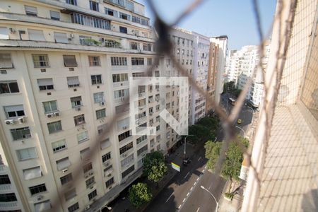 Vista da Sala de apartamento para alugar com 3 quartos, 104m² em Copacabana, Rio de Janeiro