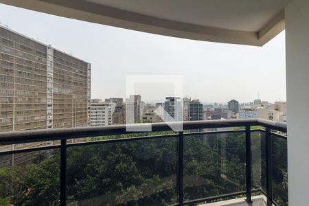 Varanda da Sala de apartamento para alugar com 2 quartos, 100m² em Higienópolis, São Paulo