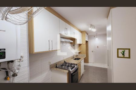 Cozinha e Área de Serviço de apartamento à venda com 3 quartos, 92m² em Parque Residencial Nove de Julho, Jundiaí