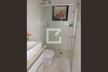 Banheiro de apartamento à venda com 2 quartos, 76m² em Ponte Sao Joao, Jundiaí