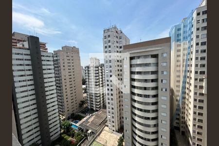 Vista da sala de apartamento à venda com 4 quartos, 168m² em Perdizes, São Paulo