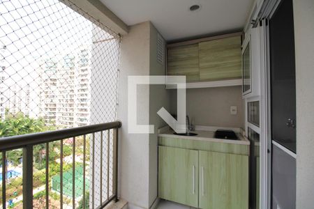 Sala - Varanda de apartamento para alugar com 2 quartos, 97m² em Barra Olímpica, Rio de Janeiro