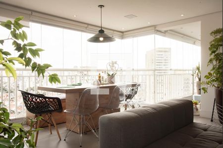 Varanda Gourmet de apartamento para alugar com 2 quartos, 97m² em Chácara Inglesa, São Paulo