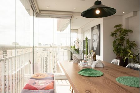 Varanda Gourmet de apartamento para alugar com 2 quartos, 97m² em Chácara Inglesa, São Paulo