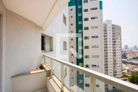 Varanda de apartamento à venda com 3 quartos, 86m² em Vila Gilda, Santo André