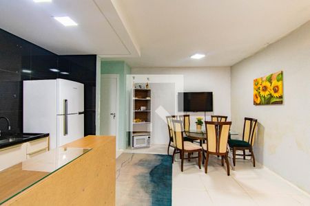 Sala de apartamento à venda com 2 quartos, 57m² em Fátima, Canoas