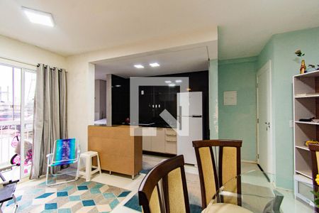 Sala de apartamento à venda com 2 quartos, 57m² em Fátima, Canoas