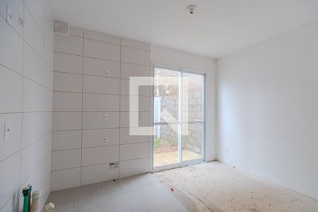 Cozinha e Área de Serviço de casa de condomínio para alugar com 2 quartos, 130m² em Vila Nova, Porto Alegre