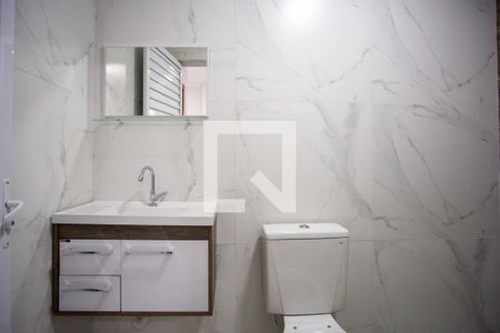 Banheiro de apartamento para alugar com 1 quarto, 35m² em Piraporinha, Diadema