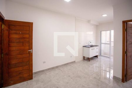 Sala de apartamento para alugar com 1 quarto, 35m² em Piraporinha, Diadema