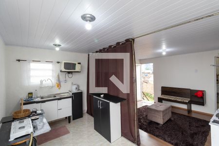 Sala e Cozinha de casa para alugar com 1 quarto, 40m² em Vila São Geraldo, São Paulo