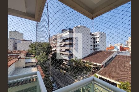 Vista da Sala de apartamento para alugar com 4 quartos, 142m² em Tijuca, Rio de Janeiro