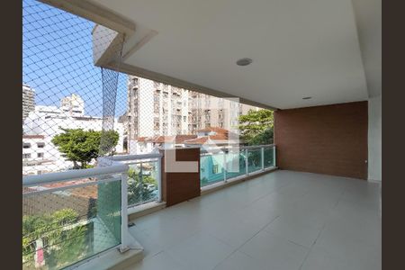 Varanda da Sala de apartamento para alugar com 4 quartos, 142m² em Tijuca, Rio de Janeiro