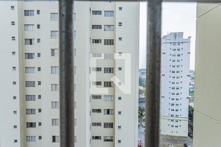 Vista Sala de apartamento à venda com 2 quartos, 52m² em Parque Maria Domitila, São Paulo