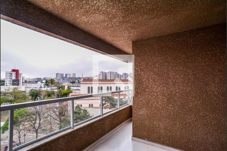 Varanda da Sala de apartamento para alugar com 2 quartos, 60m² em Santa Terezinha, Santo André