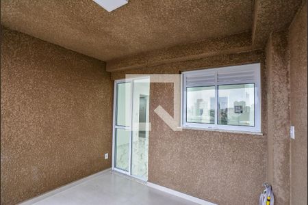 Varanda da Sala de apartamento para alugar com 2 quartos, 60m² em Santa Terezinha, Santo André