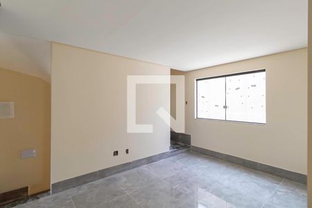 Sala  de apartamento à venda com 3 quartos, 140m² em Planalto, Belo Horizonte