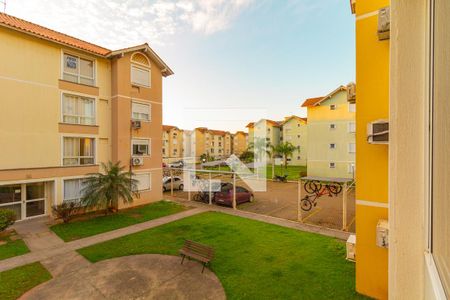 Vista da Sala de apartamento à venda com 2 quartos, 73m² em Mato Grande, Canoas