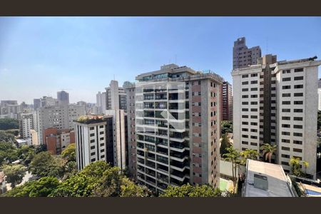 Vista Sala de apartamento à venda com 4 quartos, 209m² em Funcionários, Belo Horizonte