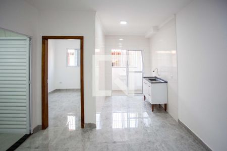 Sala de apartamento para alugar com 1 quarto, 39m² em Piraporinha, Diadema