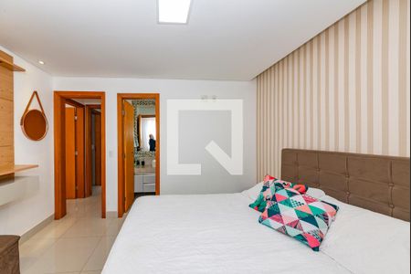 Suíte de apartamento à venda com 4 quartos, 93m² em Grajaú, Belo Horizonte