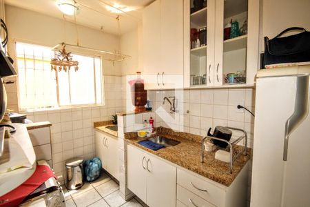 Cozinha de apartamento à venda com 2 quartos, 48m² em Estrela do Oriente, Belo Horizonte