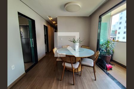 Sala de apartamento à venda com 3 quartos, 89m² em Fernão Dias, Belo Horizonte