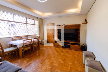 Sala de apartamento à venda com 3 quartos, 103m² em São Pedro, Belo Horizonte