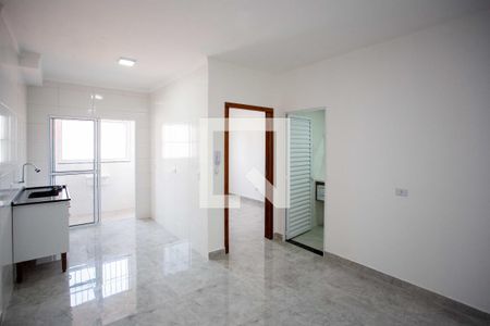 Sala de apartamento para alugar com 1 quarto, 35m² em Piraporinha, Diadema