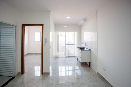 Sala de apartamento para alugar com 1 quarto, 40m² em Piraporinha, Diadema